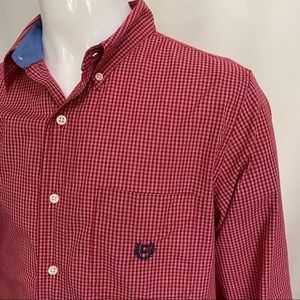 Chaps Men’s Shirt Long Sleeve Button Down Size M